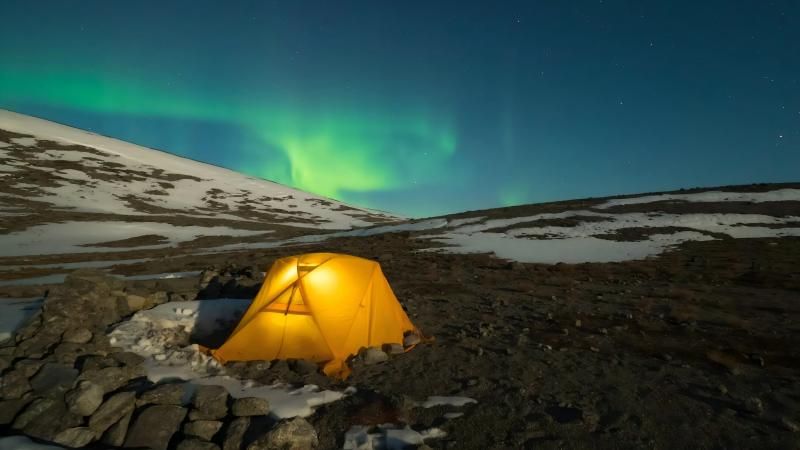 A selection of high-end international camping brands