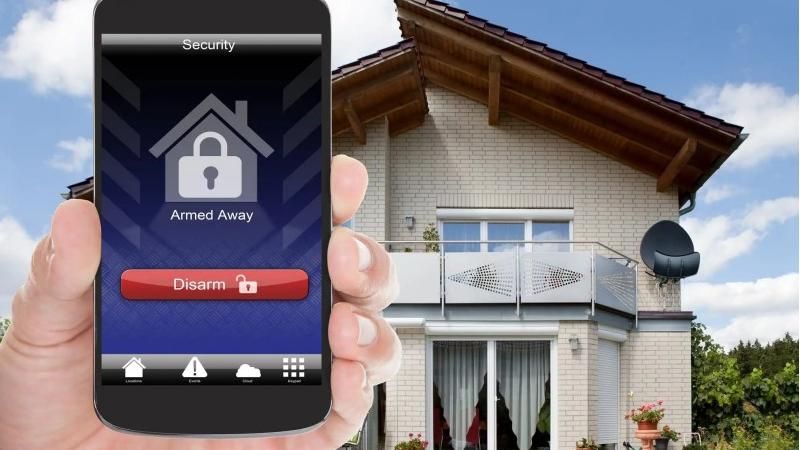 High-tech security home system: all-round protection of your home